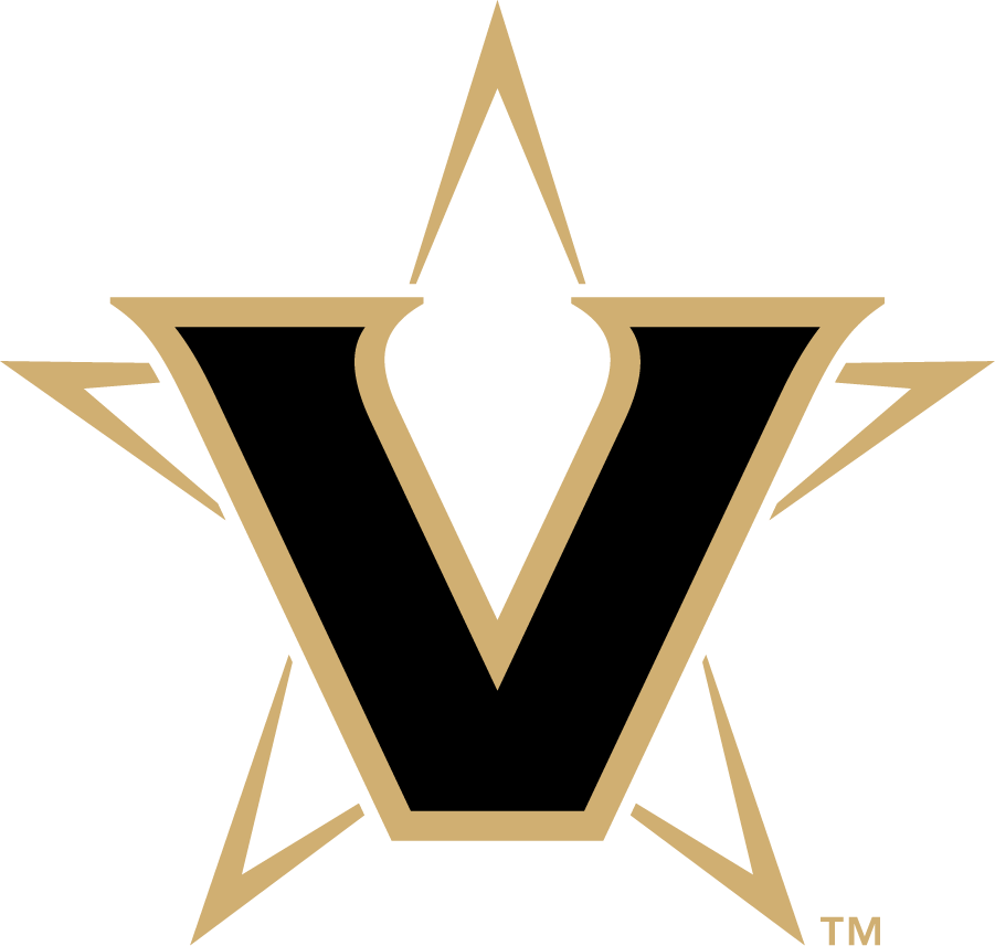 Vanderbilt Commodores 2022-Pres Secondary Logo v2 diy DTF decal sticker